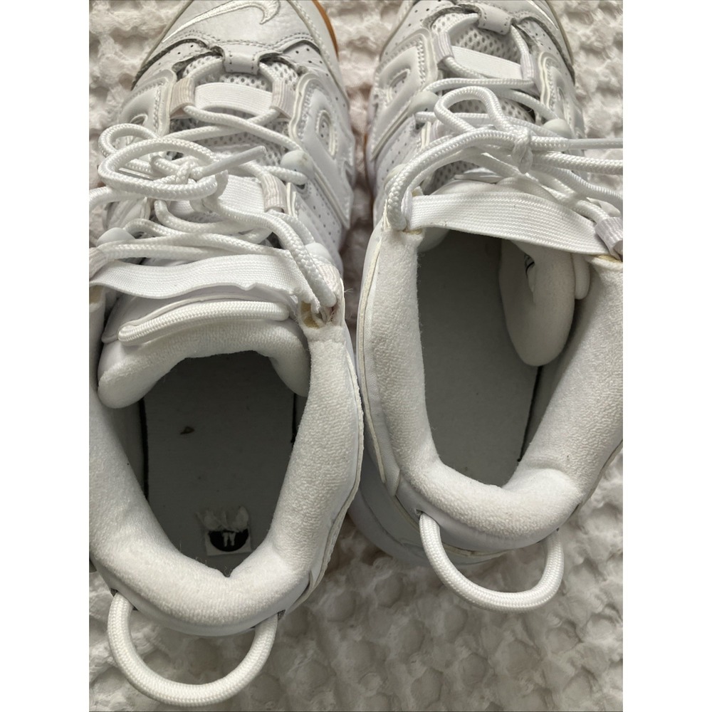 New Nike Air More Uptempo White Gum 2016 Size 7 Rare Retro Authentic Basketball - Picture 7 of 10